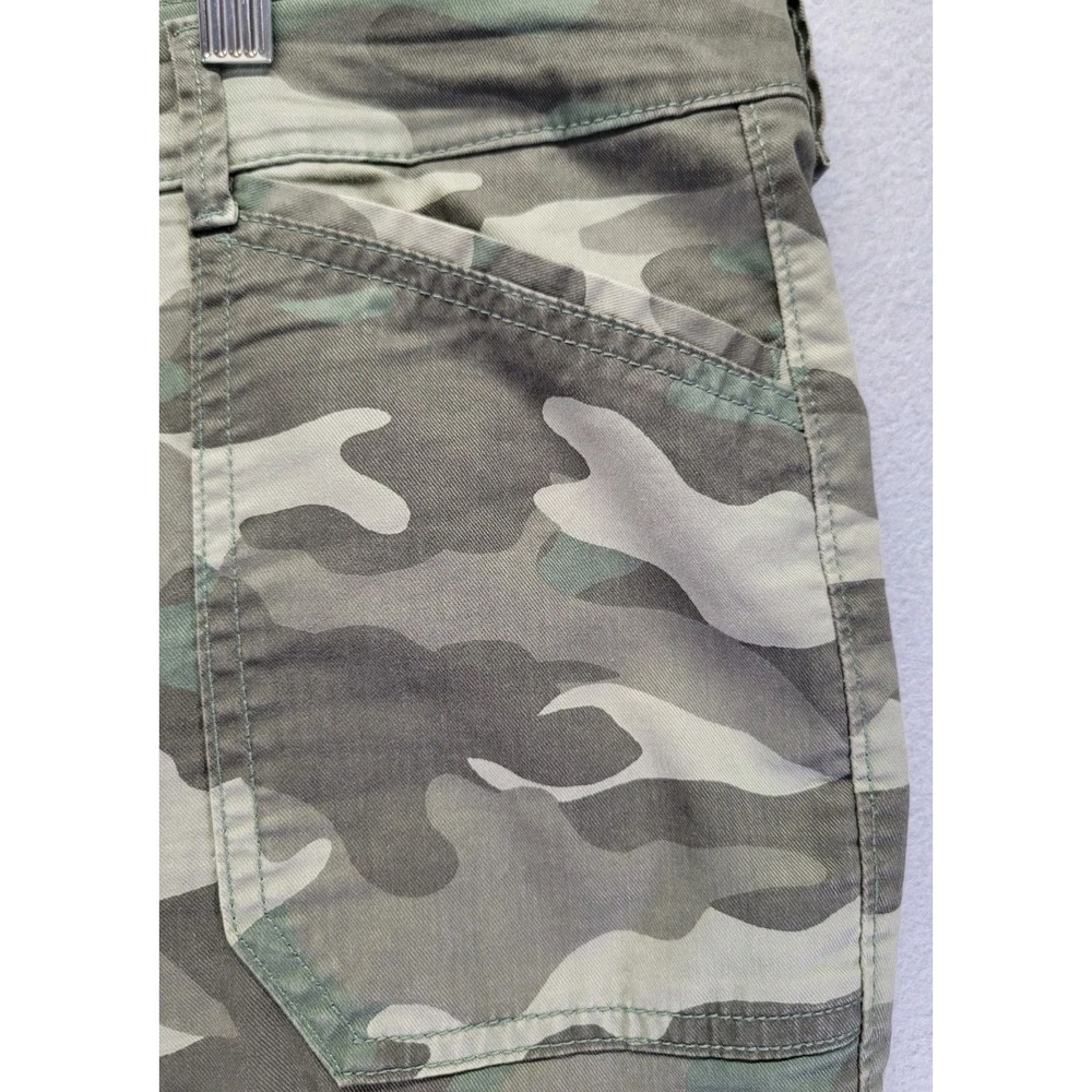 Old Navy Chino Camo Pixie Pants Green Womens‎ Size 18 Straight Leg - Picture 10 of 10